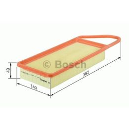 Hava Filtresi C1 C2 C3 Nemo Xsara P206 P207 P307 Bipper Fiesta Fusion 1.4 HDI/TDCI İçin (2005-) - Bosch 0986TF0097