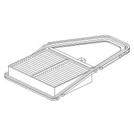 Tırnaklı Hava Filtresi Honda Civic VII Sedan İçin (2001-2006) - Bosch 1987429176
