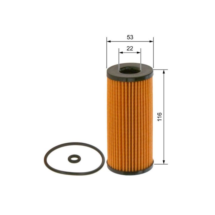 Yağ Filtresi Mercedes OM640 W168 W169 W245 W414 1.7 CDI (2002-2005) - BOSCH 1457429272