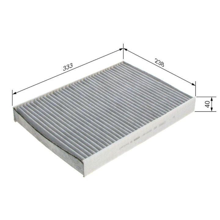 Aktif Karbonlu Kabin Filtresi Volvo S90 (2016-) - BOSCH 1987435559