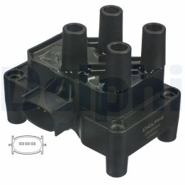Ateşleme Bobini Ford Escort, Fiesta, Focus, Ka, Mondeo, Connect - CE20044-12B1 Delphi