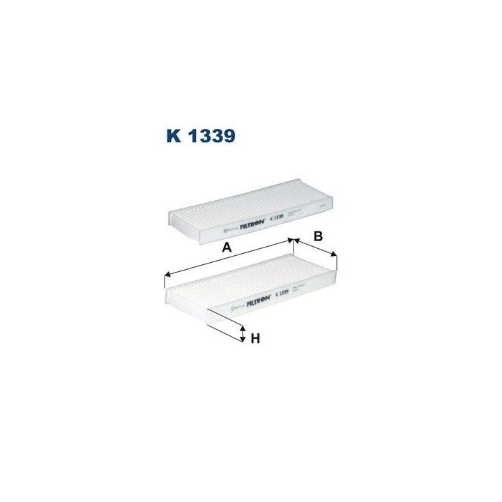 Kabin Filtresi (Polen) - Peugeot 301 (2013+) / Citroen C-elysee (2013+) - Filtron K1339-2X