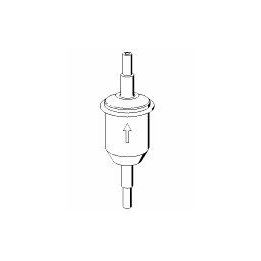 Benzin Yakıt Filtresi Ford Fiesta ve Fusion 1.25, 1.4 16V, 1.6 16V Motorlar İçin (2001-2012) - BOSCH 0450905926