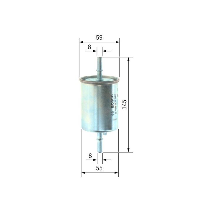 Benzin Filtresi Chevrolet Kalos Aveo 1.2 1.4 Motorlar İçin (2002-2010) - BOSCH 0450905976