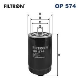Yağ Filtresi Volkswagen Transporter T4 2 4D, 2 5Tdi, Volvo 740, 760, 940, 960 2 4 D - Filtron OP574