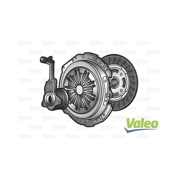 Debriyaj Seti (Baskı + disk + Rulman) Opel Corsa C Corsa D Combo Meriva 1.3 Cdti 16V (2005-) - VALEO 833526