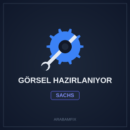 Arka Gazlı Amortisör Sağ Sol - Fiat Tofaş M124 M131 SACHS230845