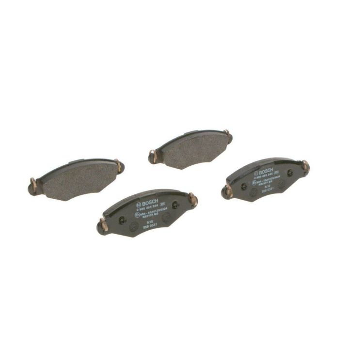 Ön Fren Balatası Peugeot 206 206+ Renault Kangoo (1998-) - BOSCH 0986495244