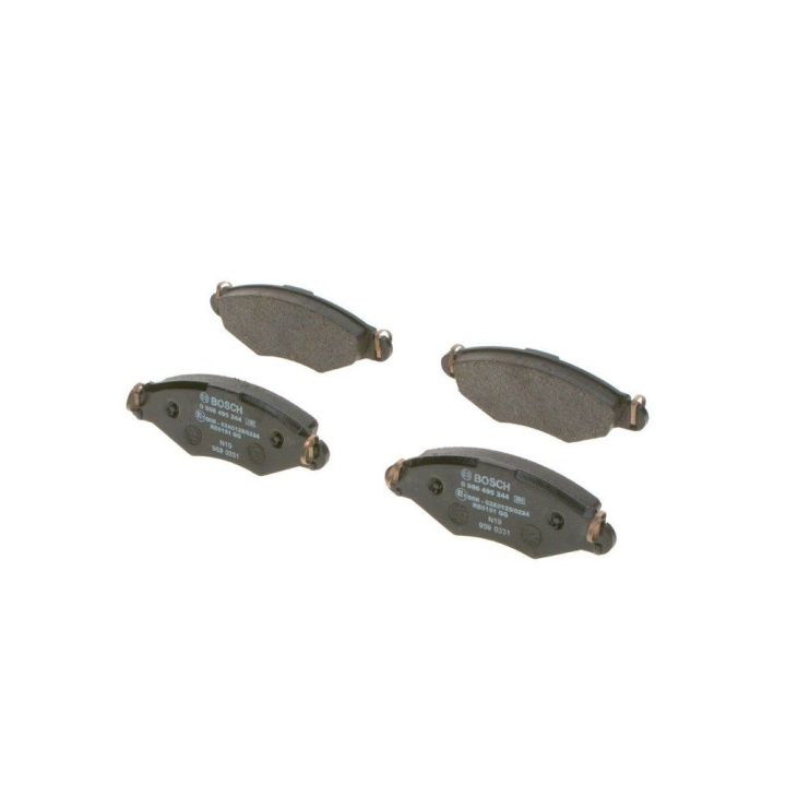 Ön Fren Balatası Peugeot 206 206+ Renault Kangoo (1998-) - BOSCH 0986495244