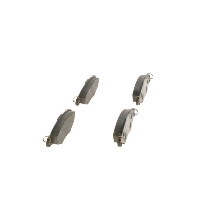 Ön Fren Balatası Peugeot 206 206+ Renault Kangoo (1998-) - BOSCH 0986495244