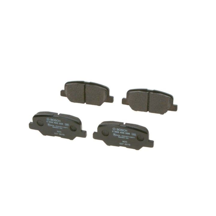 Arka Fren Balatası ASX Outlander Mazda 6 Ve Citroen C4 İçin (2012-) - Bosch 0986495358