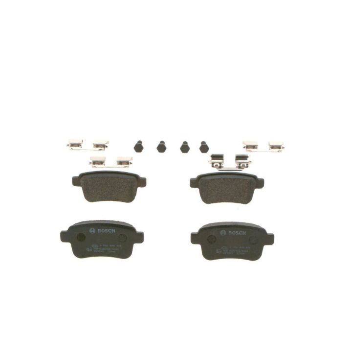 Arka Fren Balatası Renault Kangoo 1.5 DCI 1.6 16V (2008-) - Bosch 0986495418