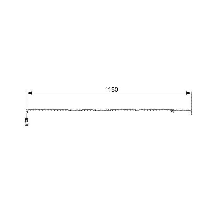 Fren Balatası İkaz Kablosu 1160mm Range Rover III (2005-2013) - Bosch 1987473055