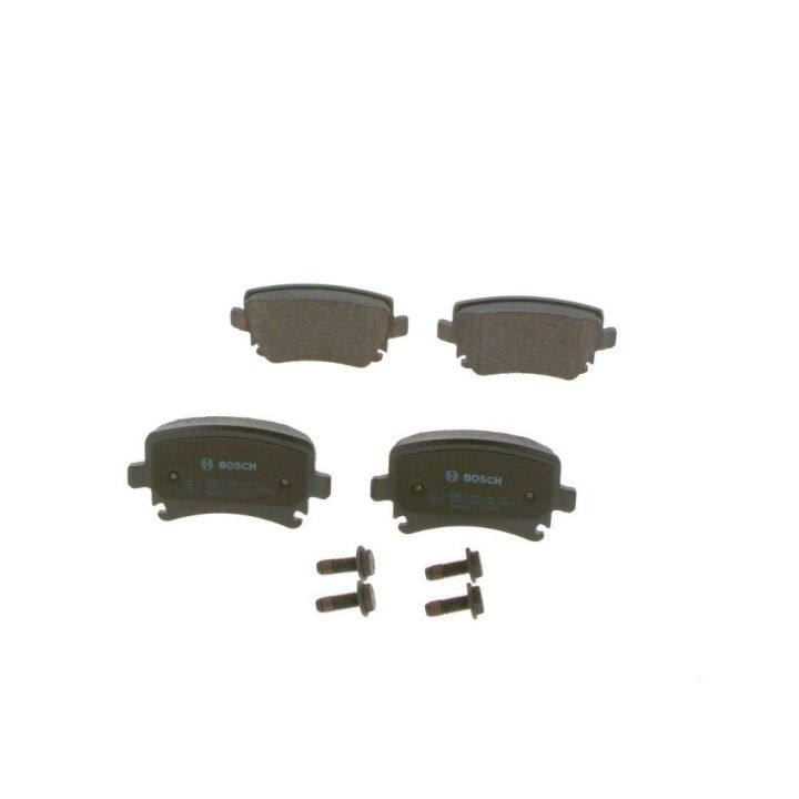 Arka Disk Fren Balatası Audi A3 A4 VW Golf Jetta Skoda Octavia İçin (2003-) - Bosch 0986494053