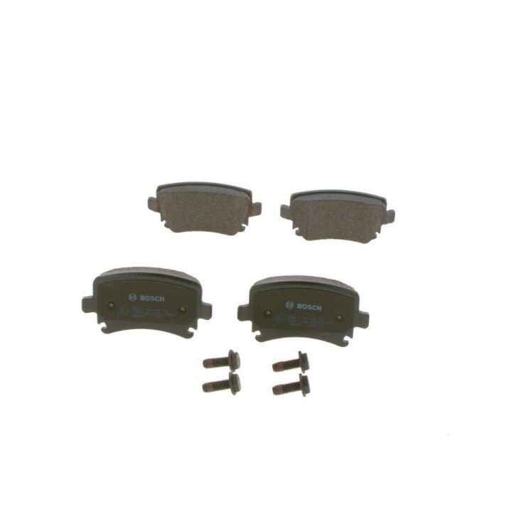Arka Disk Fren Balatası Audi A3 A4 VW Golf Jetta Skoda Octavia İçin (2003-) - Bosch 0986494053