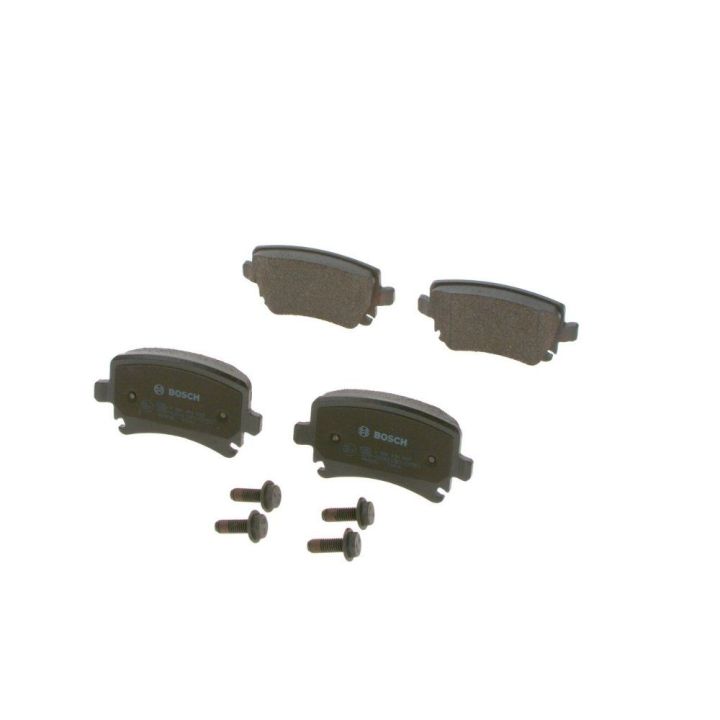 Arka Disk Fren Balatası Audi A3 A4 VW Golf Jetta Skoda Octavia İçin (2003-) - Bosch 0986494053