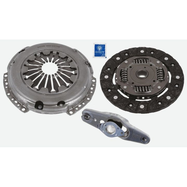 Debriyaj Seti 1.4 16V - Golf, Polo, Fabia, Ibiza (AUA, BBY, BKY, BUD, CGGB, BXW) - SACHS 3000951624