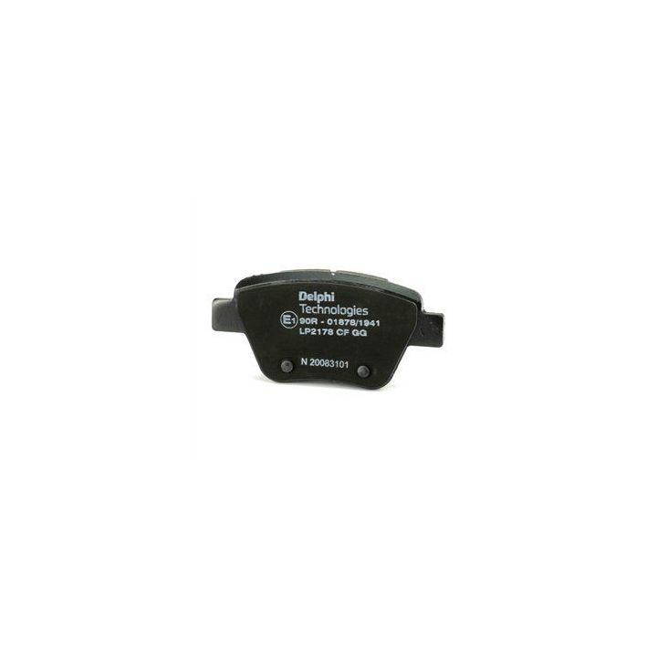 Arka Fren Balatası 109mm Audi A1 Seat Leon Ve Volkswagen Caddy III (2005-) - Delphi LP2178