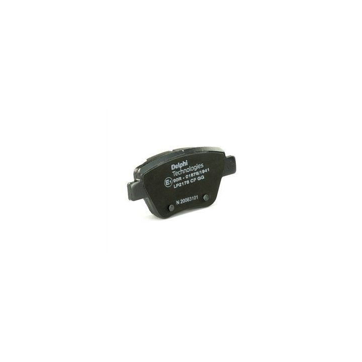 Arka Fren Balatası 109mm Audi A1 Seat Leon Ve Volkswagen Caddy III (2005-) - Delphi LP2178