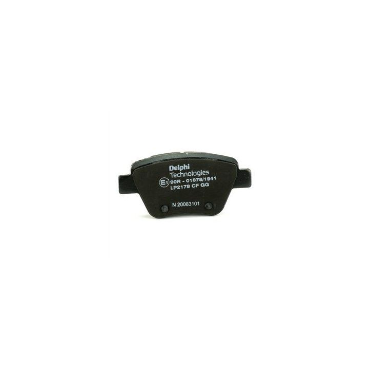 Arka Fren Balatası 109mm Audi A1 Seat Leon Ve Volkswagen Caddy III (2005-) - Delphi LP2178