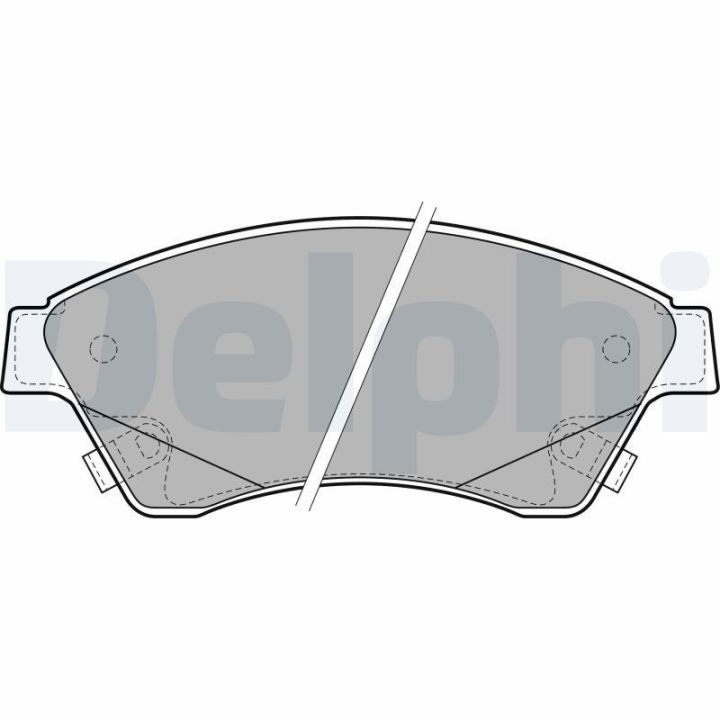 Ön Fren Balatası Opel Astra J Chevrolet Aveo Ve Cruze (2009-) - Delphi LP2171