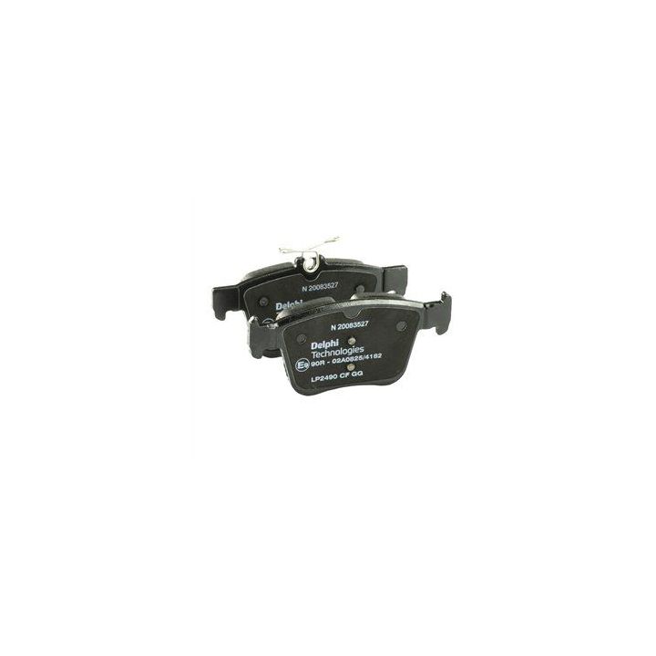 Arka Fren Balatası 123mm Golf VI-VII Audi A3 Seat Ateca Leon (2012-) - Delphi LP2490