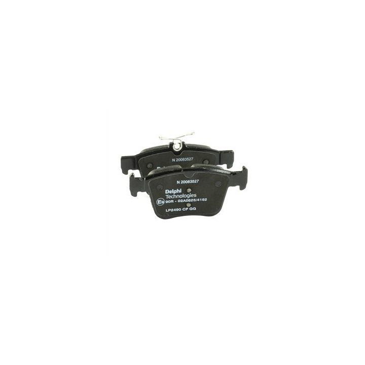 Arka Fren Balatası 123mm Golf VI-VII Audi A3 Seat Ateca Leon (2012-) - Delphi LP2490