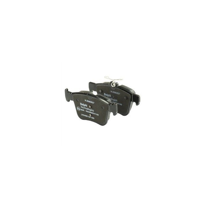 Arka Fren Balatası 123mm Golf VI-VII Audi A3 Seat Ateca Leon (2012-) - Delphi LP2490