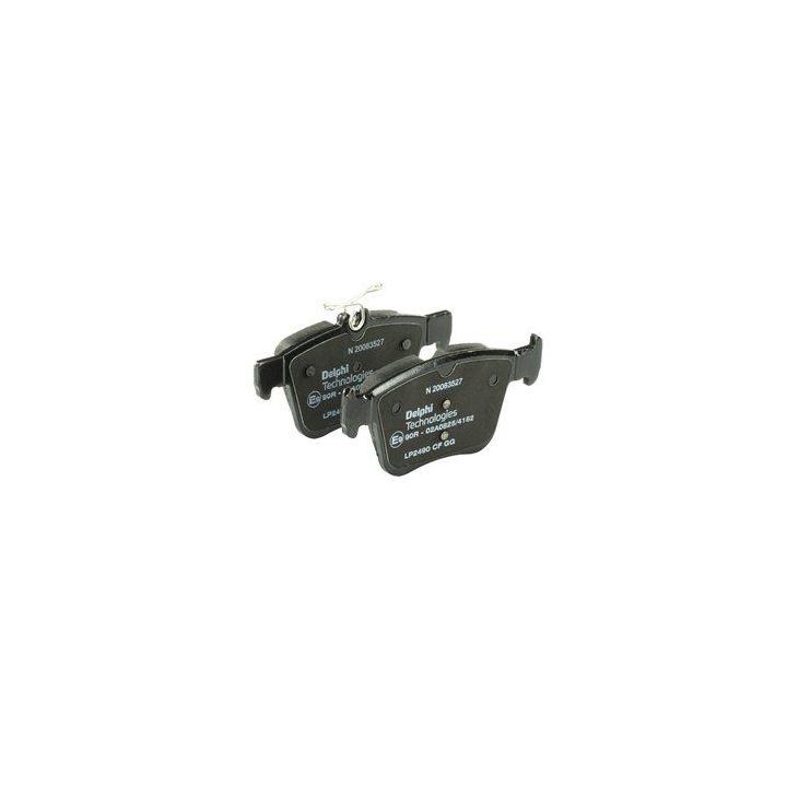 Arka Fren Balatası 123mm Golf VI-VII Audi A3 Seat Ateca Leon (2012-) - Delphi LP2490