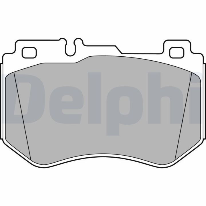 Ön Fren Balatası 129mm W205 (2013-) - Delphi LP3137