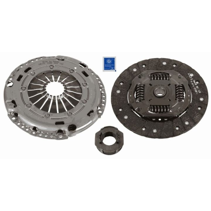 Debriyaj Seti (Baskı + Disk) VW Golf V, VI Jetta III Passat Touran 1.4Tsi 2008 üstü - SACHS 3000970082