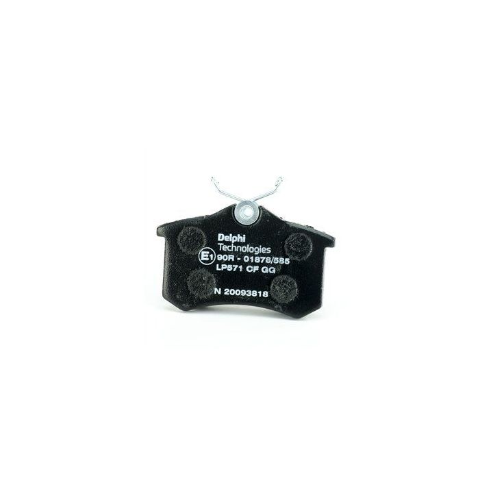 Arka Fren Balatası 87mm Passat 307 Megane II Partner Tepe - Delphi LP571