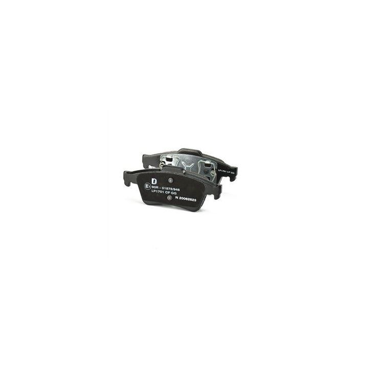 Arka Fren Balatası (123mm) Opel Vectra C Renault Megane II Ford Focus (2002-) - Delphi LP1701