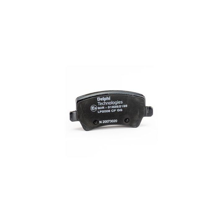 Arka Fren Balatası (106 MM) Land Rover Freelander 2 Ford S-Max Galaxy II Volvo V60 V70 S80 S60 İçin (2006-) - DELPHİ LP2008