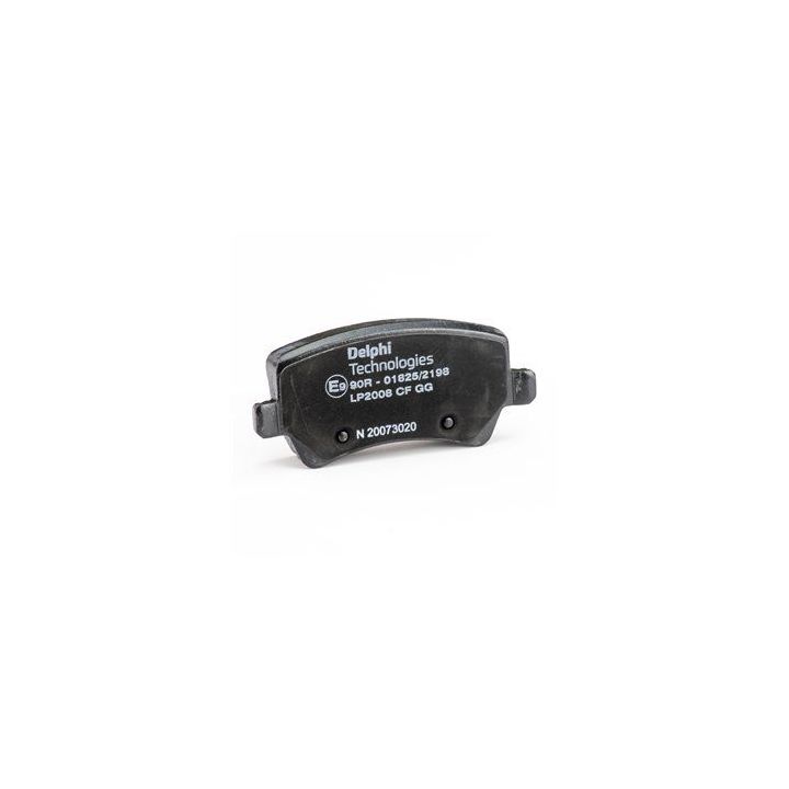 Arka Fren Balatası (106 MM) Land Rover Freelander 2 Ford S-Max Galaxy II Volvo V60 V70 S80 S60 İçin (2006-) - DELPHİ LP2008