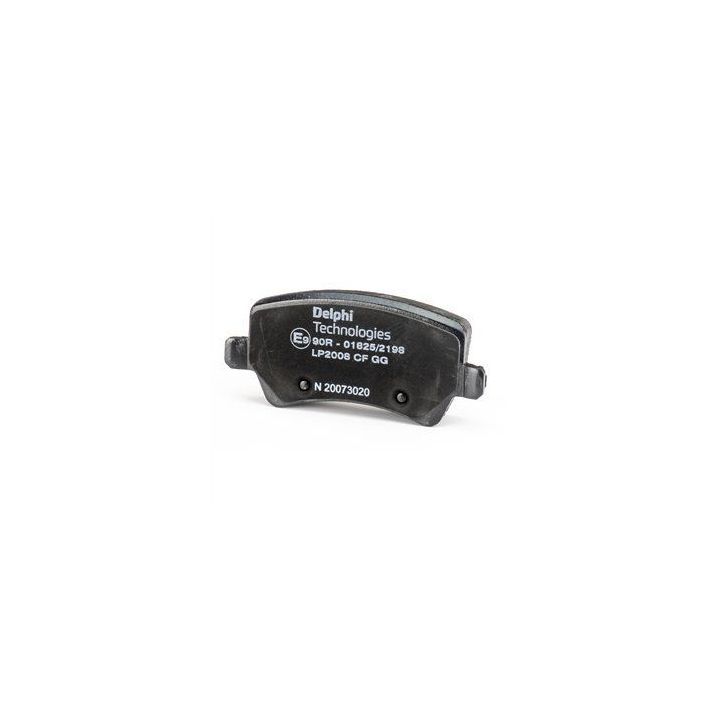 Arka Fren Balatası (106 MM) Land Rover Freelander 2 Ford S-Max Galaxy II Volvo V60 V70 S80 S60 İçin (2006-) - DELPHİ LP2008