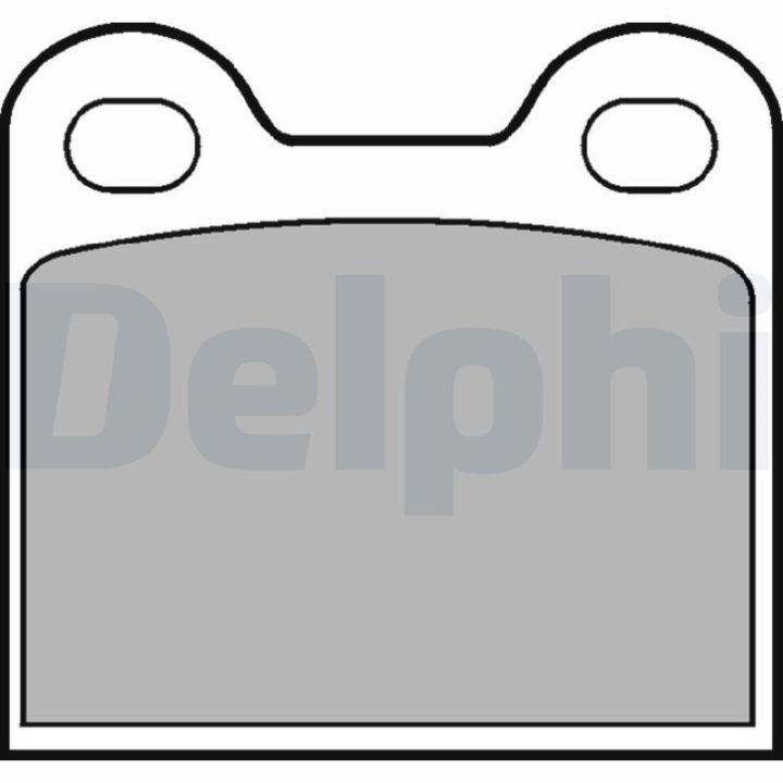 Ön Arka Fren Balatası Alfa Romeo Spider Saab 90 900 99 VW Beetle (1968-1995) - DELPHİ LP21