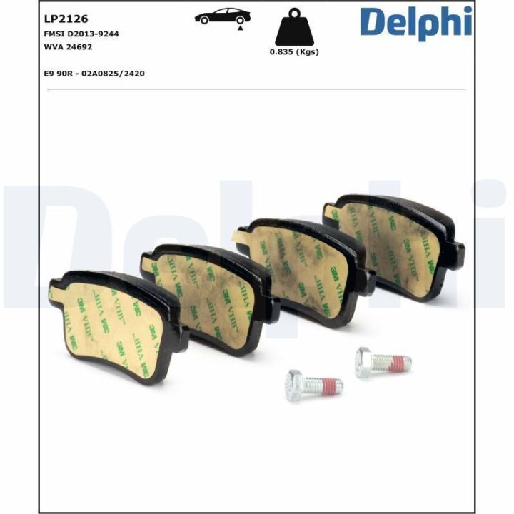 Arka Fren Balatası Mercedes Citan Nissan NV250 Renault Kangoo (2008-) - DELPHİ LP2126