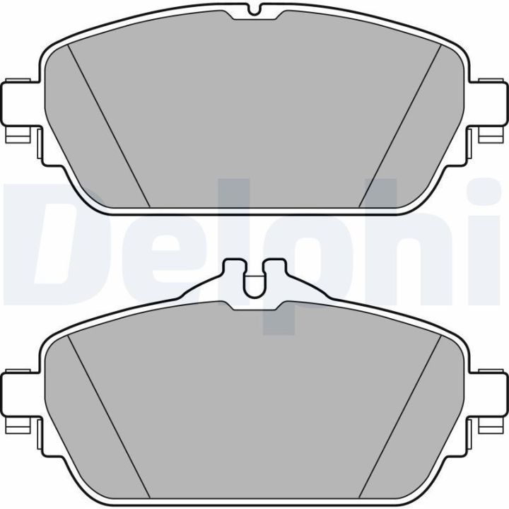 Ön Fren Balatası 144 mm Mercedes C Serisi W205 (2013-) - DELPHİ LP2764