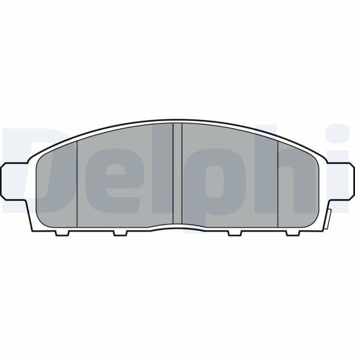 Fren Balatası Fiat Fullback Mitsubishi L200 - DELPHİ LP3313