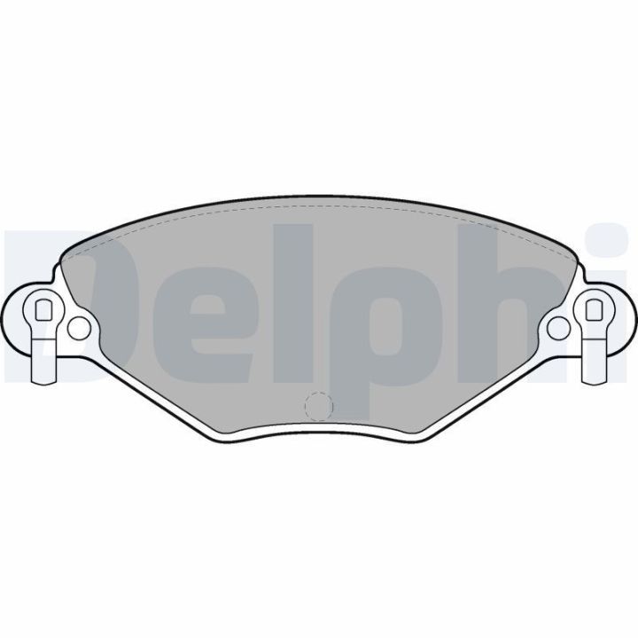 Ön Fren Balatası Citroen C5 2.0 HDI 1.8 1.6 HDI - DELPHİ LP1654