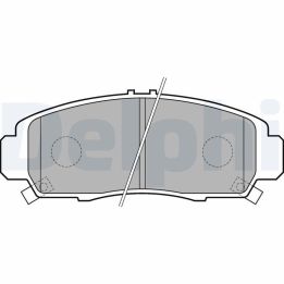 Ön Fren Balatası Honda FR-V Legend Stream - DELPHİ LP1704