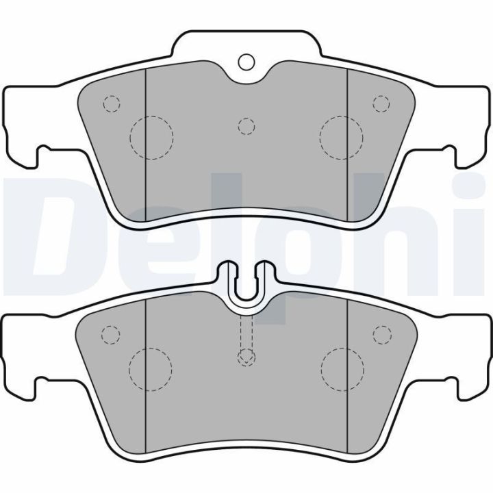 Arka Fren Balatası Mercedes W211 W219 W221 Honda Accord (2002-) - DELPHİ LP1868