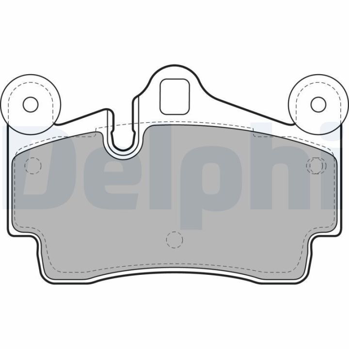 Arka Fren Disk Balatası Audi Q7 VW Touareg Porsche Cayenne İçin - DELPHİ LP1998