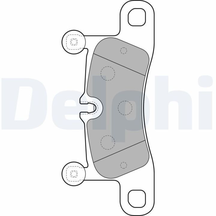 Arka Fren Disk Balatası Volkswagen Touareg 7P5 İçin (2010-) - DELPHİ LP2233