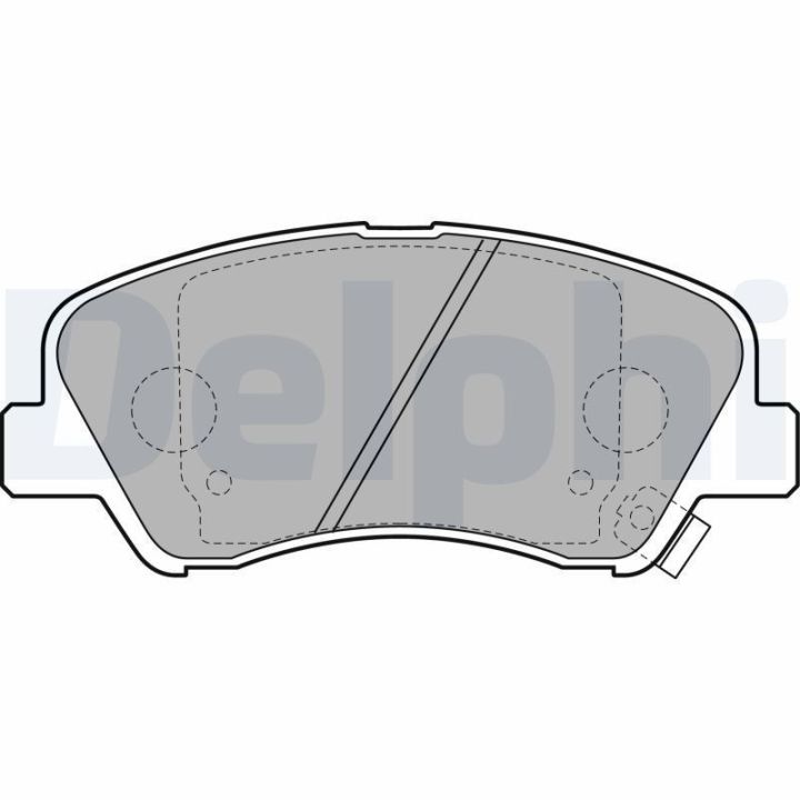 Ön Fren Balatası Hyundai Accent Solaris Kia Rio (2010-) - Delphi LP2497