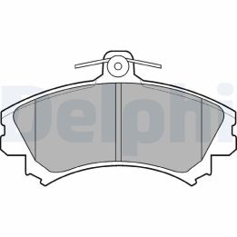 Ön Fren Balatası Mitsubishi Colt VI Smart Forfour (2004-) - DELPHİ LP993