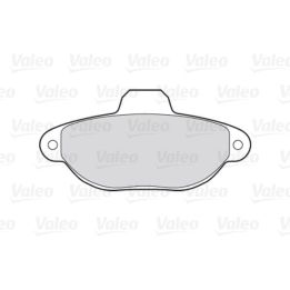 Ön Disk Fren Balatası Fiat Panda Punto İçin - VALEO 670001