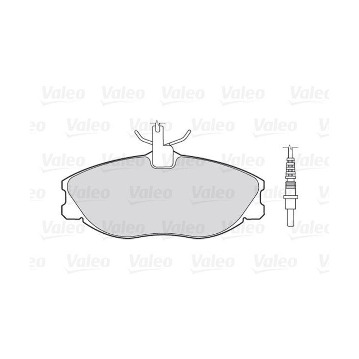 Peugeot 406 ve 406 Coupe Ön Fren Balatası - VALEO 670069