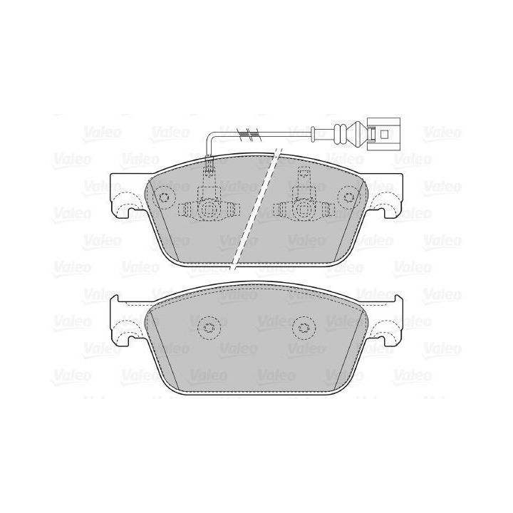 Ön Disk Fren Balatası Volkswagen Transporter T5 (2003-) - Valeo 670124